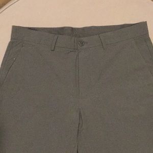 Gray Performance Golf Pants 33x32
